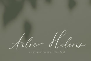 Ailre Heleris: A Handwritten Font for Modern Web Design