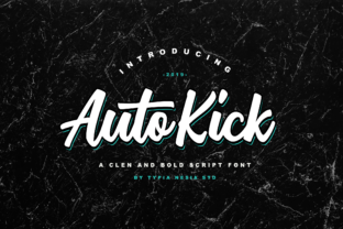 Auto Kick: The Script Font That Elevates Campaigns