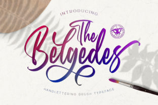 Belgedes Font: Elevating Web Design with Elegant Script