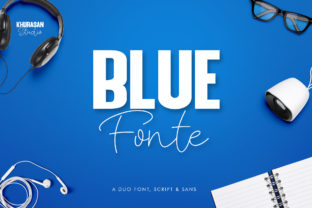 Blue Fonte Duo: A Versatile Typeface for Elegant Branding