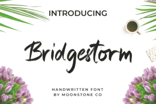 Bridgestorm: A Handwritten Font for Digital Design