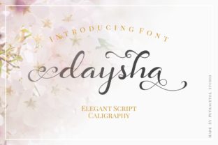 Daysha Typeface: Elevating Campaign Visuals