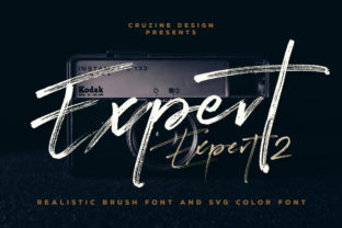Expert Typeface: A Bold Handwritten Font for Modern Brands