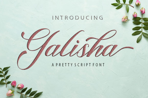 Galisha: A Premium Script Font for Web Design