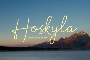 Hoskyla Font: Elevate Your Brand Identity