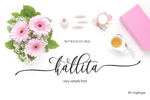 Kallita: A Modern Calligraphy Font for Crafters