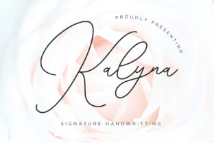 Kalyna: A Handwritten Typeface for Editorial Warmth