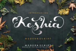 Keshia Typeface: A Designer’s Branding Story