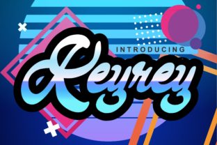 Keyrey: A Bold Script Font for Web Design