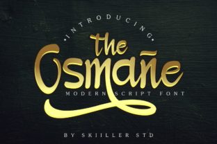 Osmane: A Handwritten Font for Makers