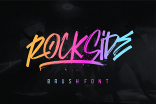 Rockside Font: Bold Handwritten Style for Branding