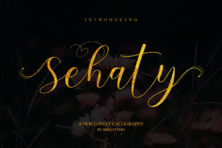 Sehaty: The Handwritten Font That Elevates Brand Identity
