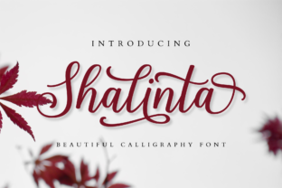 Shalinta: The Script Font for Scroll-Stopping Designs