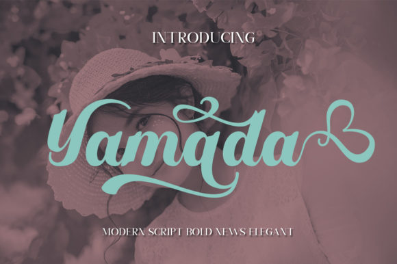 Yamada: A Handwritten Font for Modern Web Design