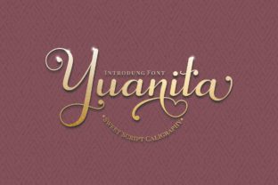 Yuanita: A Script Font With Real Design Weight